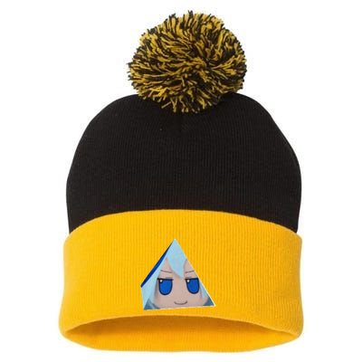 Cirno Fumo Prism Pom Pom 12in Knit Beanie