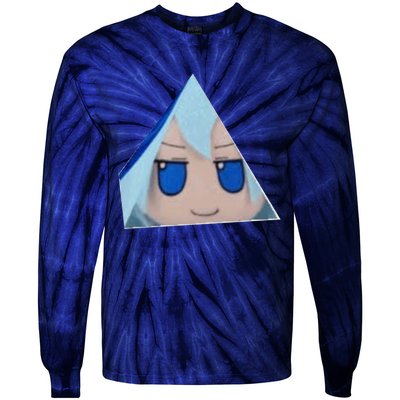 Cirno Fumo Prism Tie-Dye Long Sleeve Shirt