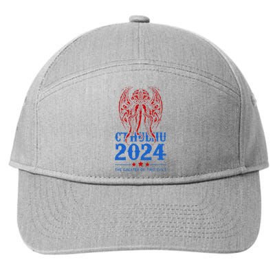 Cthulhu For President 7-Panel Snapback Hat