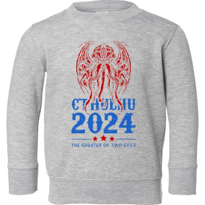 Cthulhu For President Toddler Sweatshirt