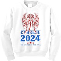 Cthulhu For President Kids Sweatshirt