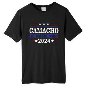 CAMACHO FOR PRESIDENTIN 2024 Presidential Election Humor Tall Fusion ChromaSoft Performance T-Shirt