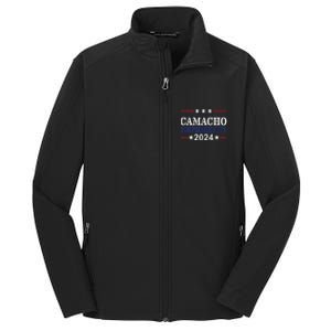 CAMACHO FOR PRESIDENTIN 2024 Presidential Election Humor Core Soft Shell Jacket