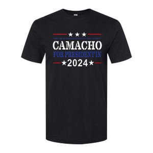 CAMACHO FOR PRESIDENTIN 2024 Presidential Election Humor Softstyle CVC T-Shirt