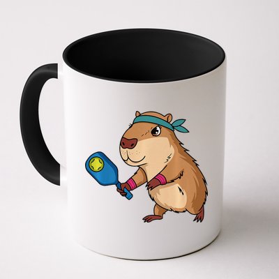 Capybara Funny Pickleball Capybara Pickle Ball Women Mug