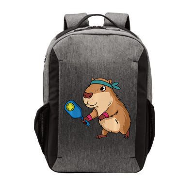 Capybara Funny Pickleball Capybara Pickle Ball Women Vector Backpack