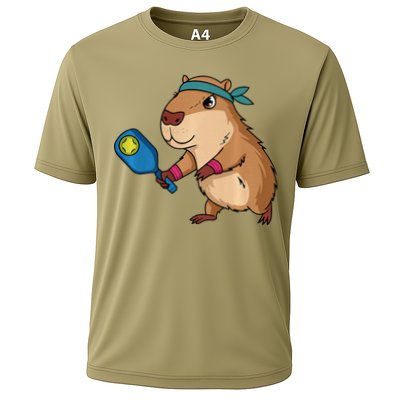 Capybara Funny Pickleball Capybara Pickle Ball Women Performance Shirt