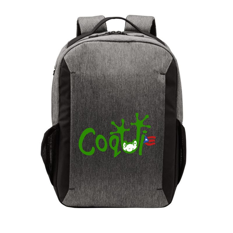 Coqui Frog Puerto Rican Flag Puerto Rico Vacation Souvenir Vector Backpack