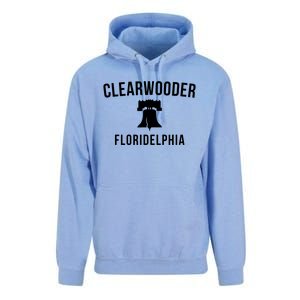 Clearwooder Funny Philadelphia Slang Clearwater Fl Unisex Surf Hoodie