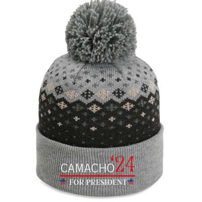 CAMACHO FOR PRESIDENT IN 2024 The Baniff Cuffed Pom Beanie