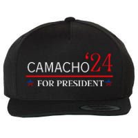 CAMACHO FOR PRESIDENT IN 2024 Wool Snapback Cap