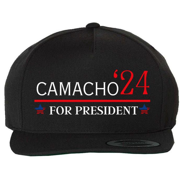 CAMACHO FOR PRESIDENT IN 2024 Wool Snapback Cap