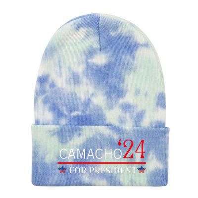 CAMACHO FOR PRESIDENT IN 2024 Tie Dye 12in Knit Beanie