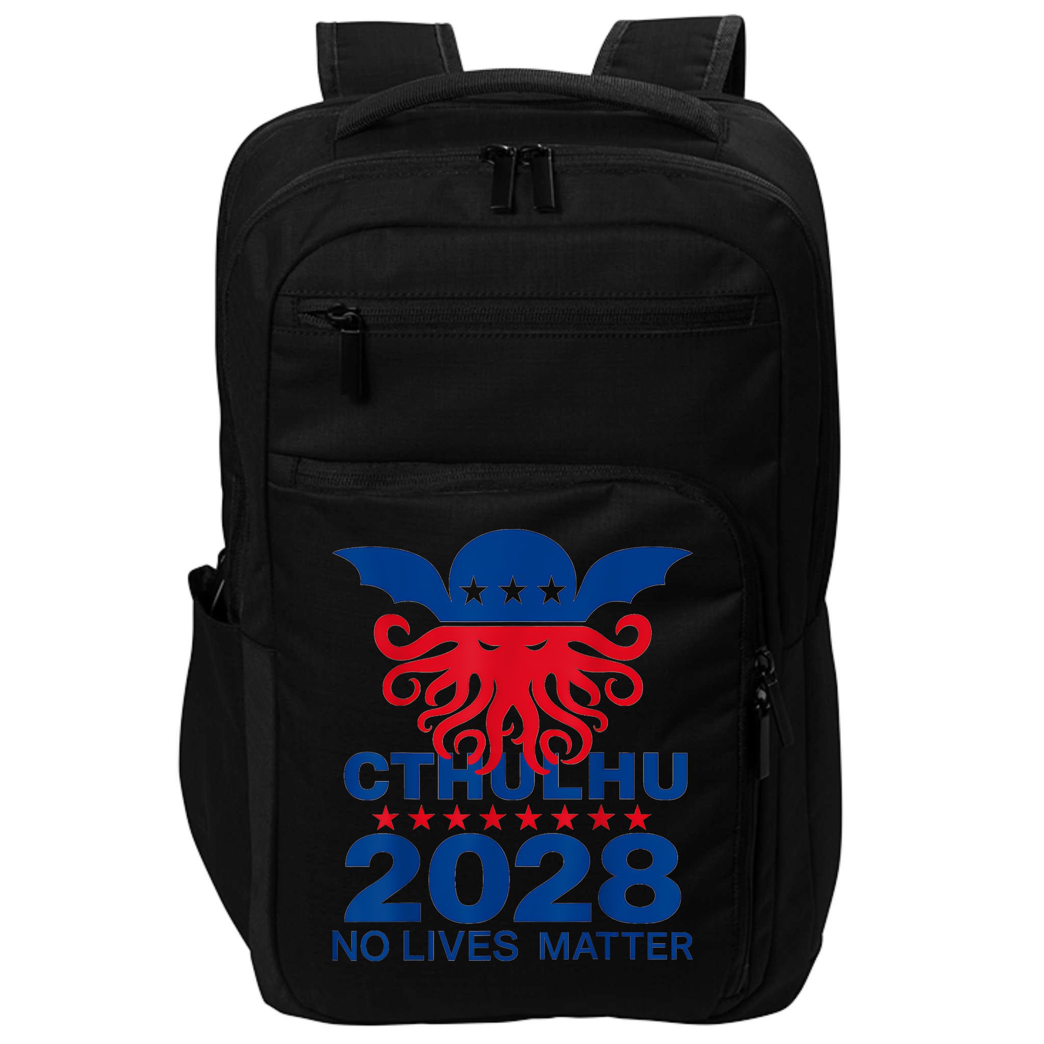 Cthulhu For President American Elections 2028 Cthulhu Evil Impact Tech Backpack