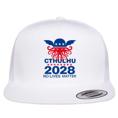 Cthulhu For President American Elections 2028 Cthulhu Evil Flatbill Hat