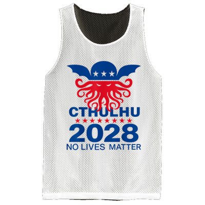 Cthulhu For President American Elections 2028 Cthulhu Evil Mesh Reversible Basketball Jersey Tank