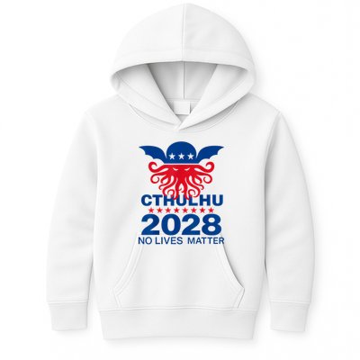 Cthulhu For President American Elections 2028 Cthulhu Evil Kids Hoodie