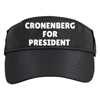 Cronenberg For President Adult Drive Performance Visor
