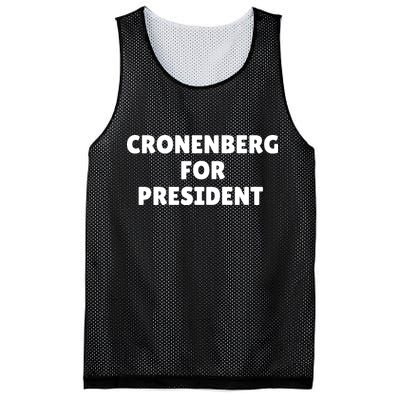 Cronenberg For President Mesh Reversible Basketball Jersey Tank