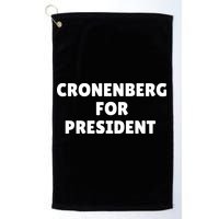 Cronenberg For President Golf Towel