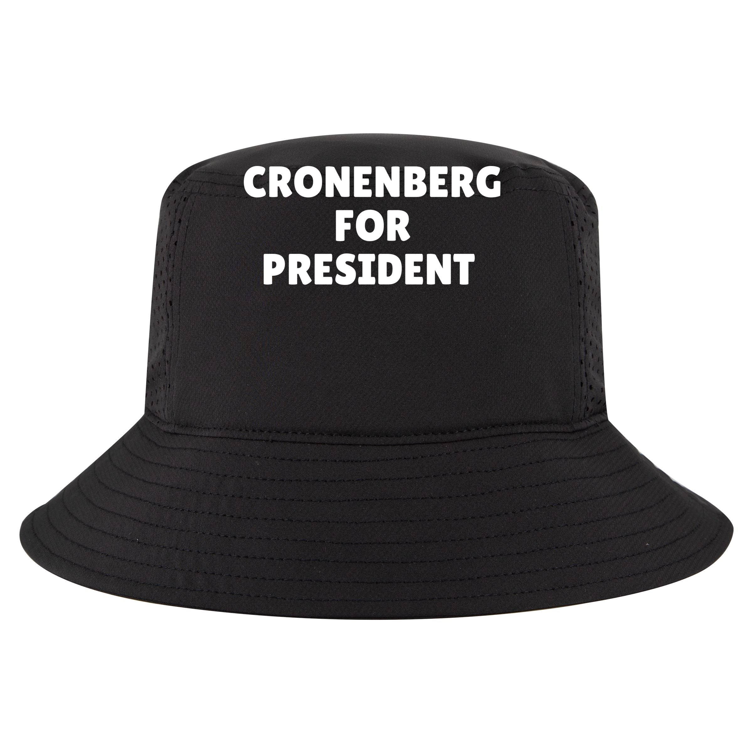Cronenberg For President Cropped Pullover Crew