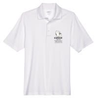 Cation Funny Pronoun Chemistry Cat Lover Pet Lover Men's Origin Performance Pique Polo