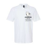 Cation Funny Pronoun Chemistry Cat Lover Pet Lover Softstyle Adult Sport Polo