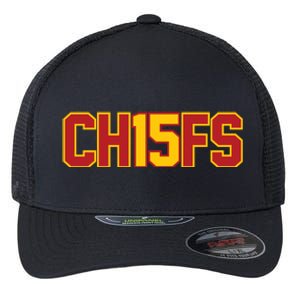 Ch15fs Football Playoffs Mahomes Fan Gift Flexfit Unipanel Trucker Cap