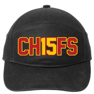 Ch15fs Football Playoffs Mahomes Fan Gift 7-Panel Snapback Hat