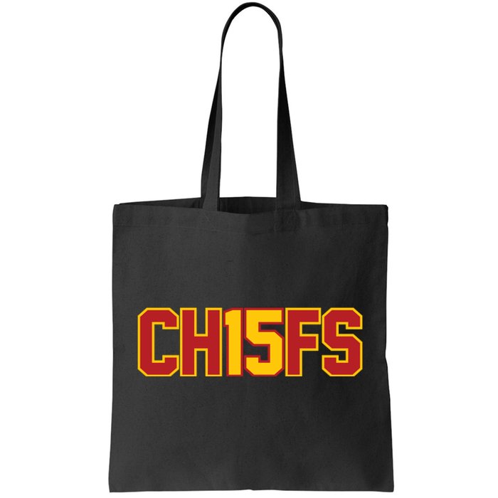 Ch15fs Football Playoffs Mahomes Fan Gift Tote Bag