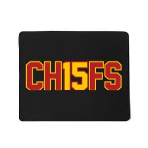 Ch15fs Football Playoffs Mahomes Fan Gift Mousepad