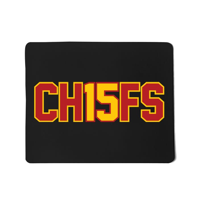 Ch15fs Football Playoffs Mahomes Fan Gift Mousepad