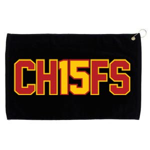 Ch15fs Football Playoffs Mahomes Fan Gift Grommeted Golf Towel