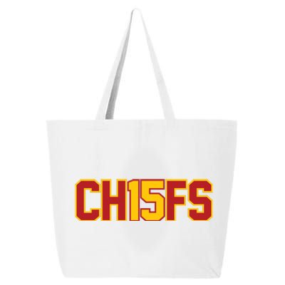 Ch15fs Football Playoffs Mahomes Fan Gift 25L Jumbo Tote