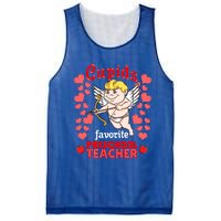 Cupids Favorite Preschool Teacher Valentines Day Gift Mesh Reversible Basketball Jersey Tank