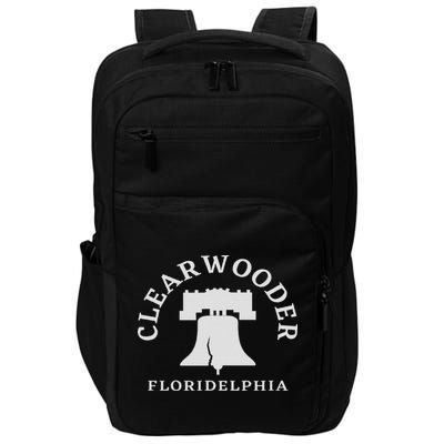 Clearwooder Funny Philadelphia Clearwater Fl Slang Impact Tech Backpack