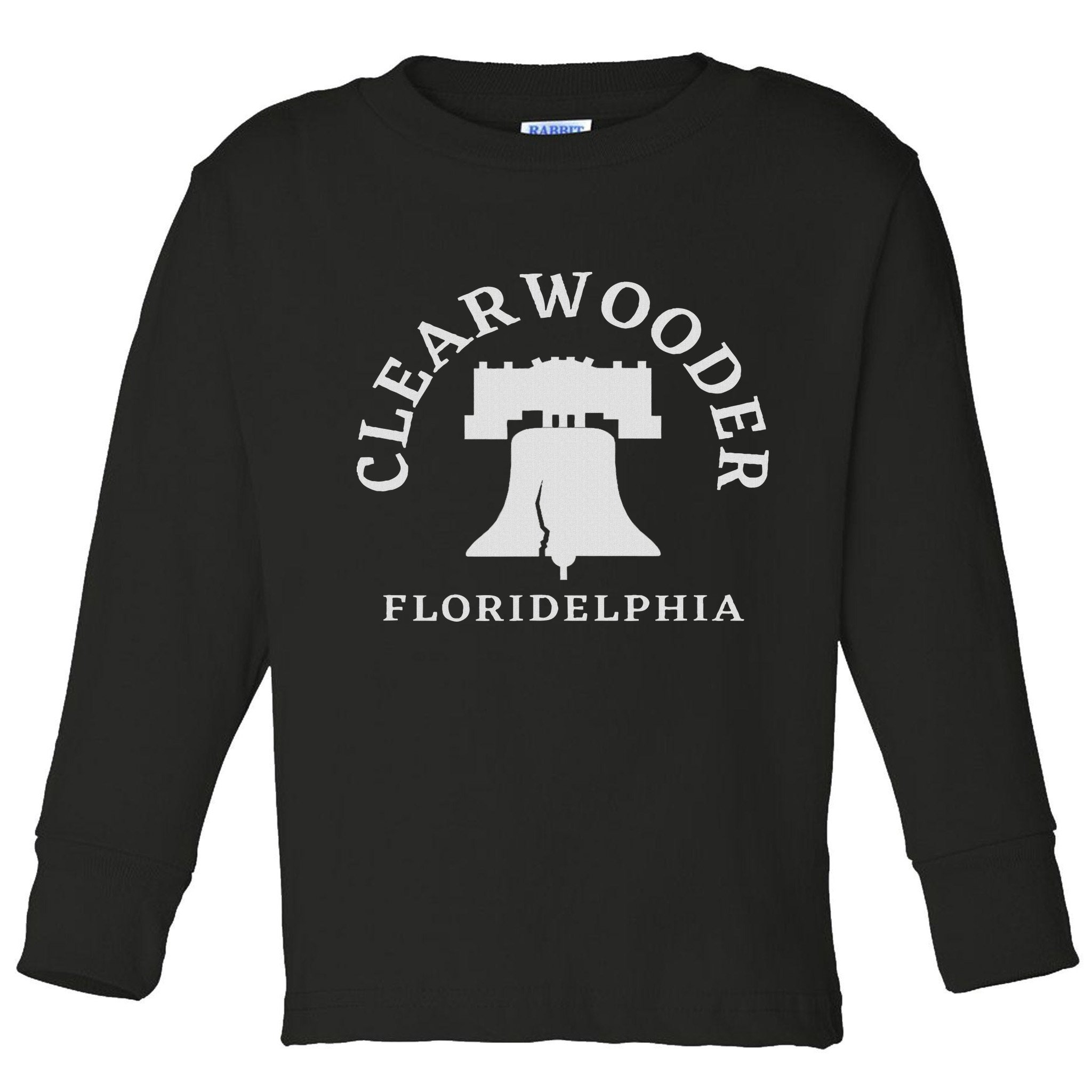 Clearwooder Funny Philadelphia Clearwater Fl Slang Toddler Long Sleeve Shirt