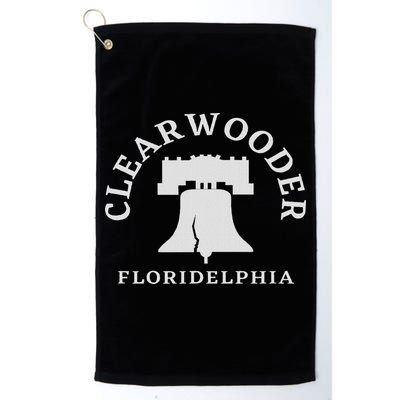 Clearwooder Funny Philadelphia Clearwater Fl Slang Golf Towel