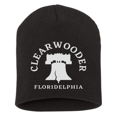 Clearwooder Funny Philadelphia Clearwater Fl Slang Short Acrylic Beanie