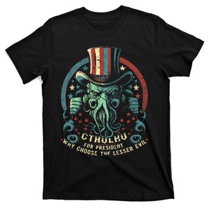 Cthulhu For President Election 2024 Cosmic Horror Cthulhu T-Shirt