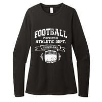 Cleveland Football Property Of Athletic Dept Womens CVC Long Sleeve Shirt