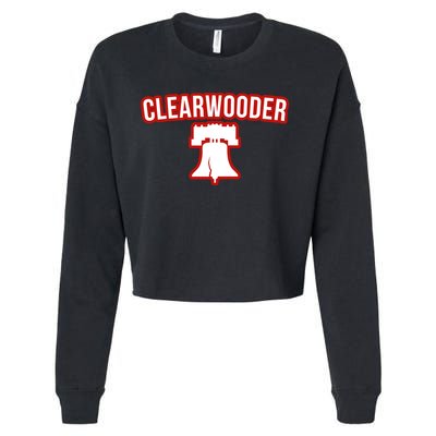 Clearwooder Florida Philadelphia Baseball Spring Training Gift Cropped Pullover Crew