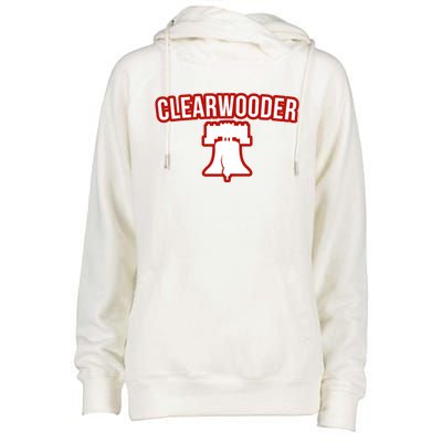 Clearwooder Florida Philadelphia Baseball Spring Training Gift Womens Funnel Neck Pullover Hood