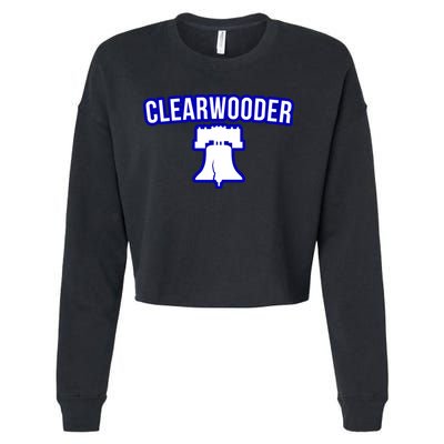 Clearwooder Florida Philadelphia Baseball Spring Training Gift Cropped Pullover Crew