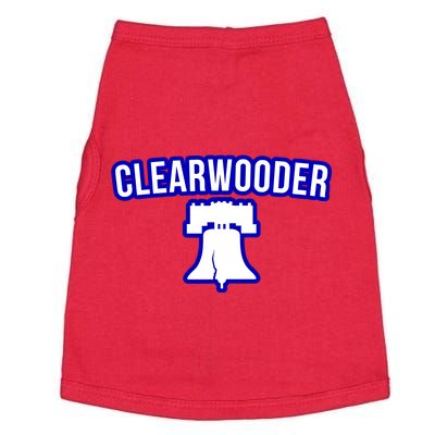 Clearwooder Florida Philadelphia Baseball Spring Training Gift Doggie Tank