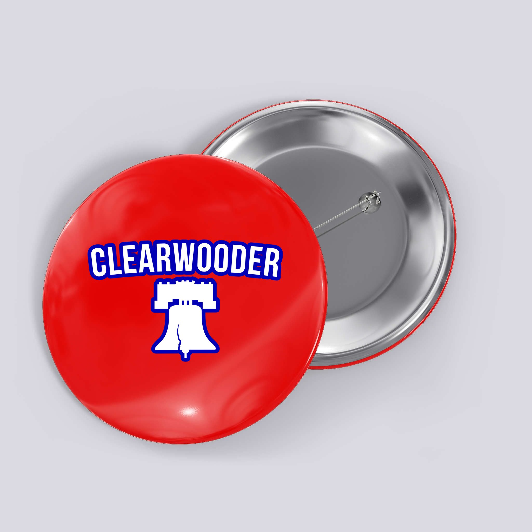 Clearwooder Florida Philadelphia Baseball Spring Training Gift Button