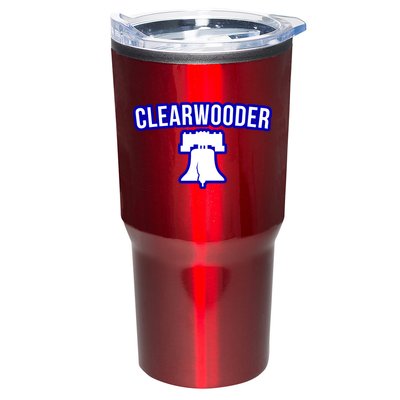 Clearwooder Florida Philadelphia Baseball Spring Training Gift Tumbler
