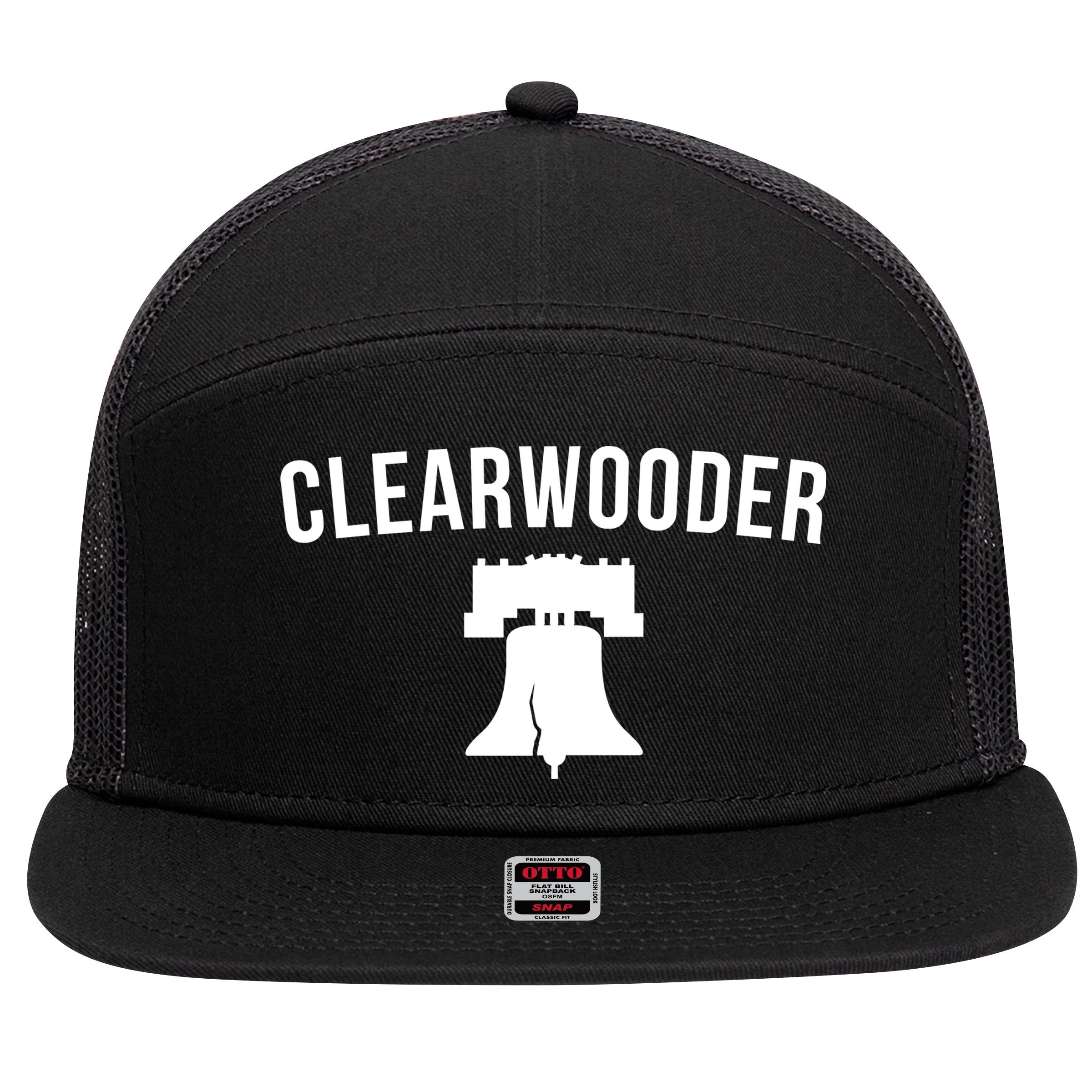 Clearwooder Florida Philadelphia Baseball Spring Training Gift 7 Panel Mesh Trucker Snapback Hat