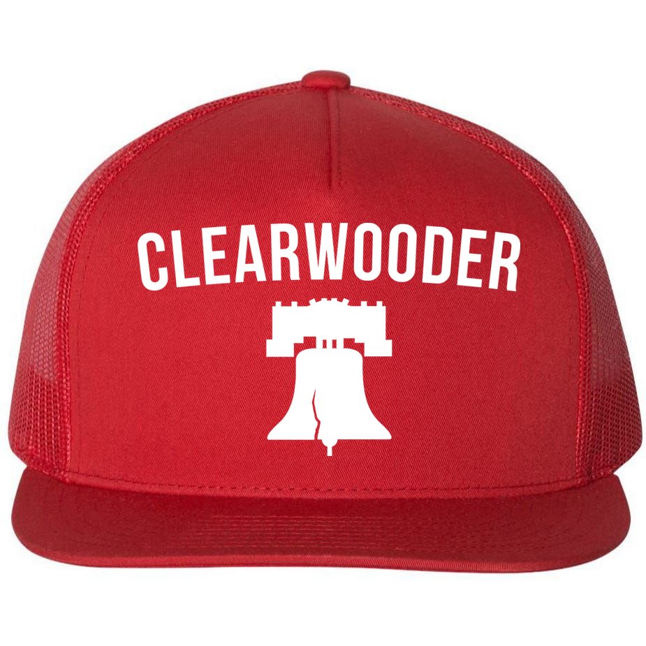Clearwooder Florida Philadelphia Baseball Spring Training Gift Flat Bill Trucker Hat