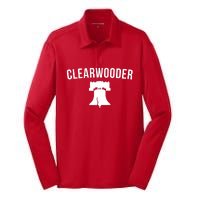 Clearwooder Florida Philadelphia Baseball Spring Training Gift Silk Touch Performance Long Sleeve Polo